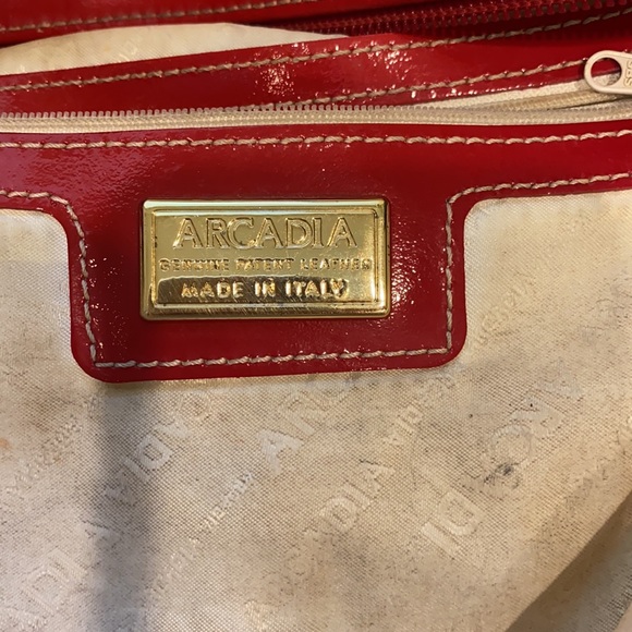 Arcadia handbag purse bag made in Italy - Picture 9 of 16